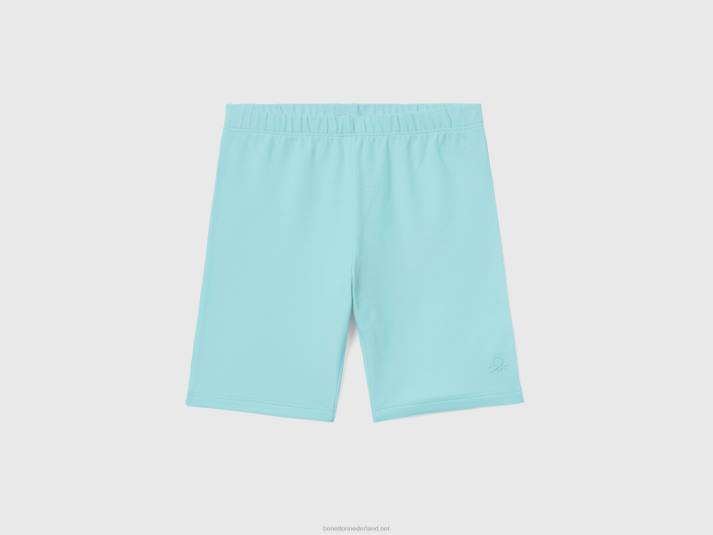 kinderen Benetton korte fietsbroek hemelsblauw 4R623016