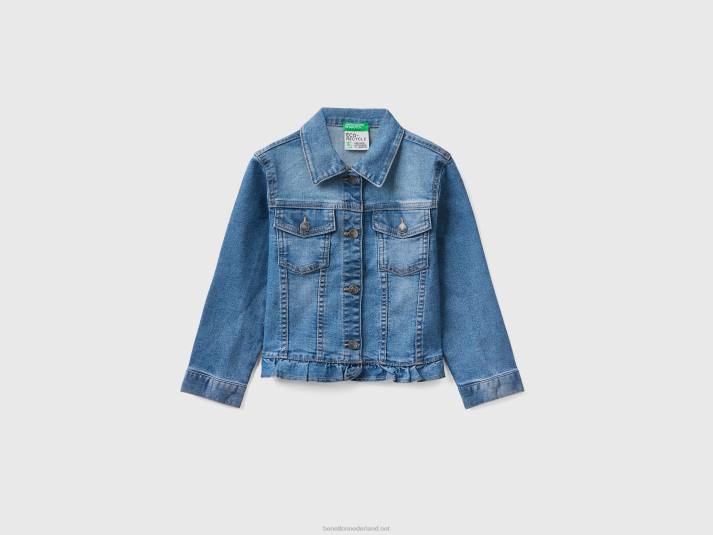 kinderen Benetton "eco-recycle" spijkerjack donkerblauw 4R622829