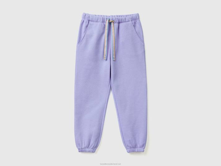 kinderen Benetton joggingbroek met hartzakje maagdenpalm 4R623011