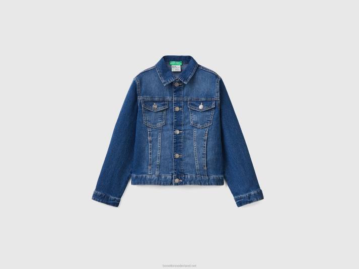 kinderen Benetton "eco-recycle" spijkerjack donkerblauw 4R621641