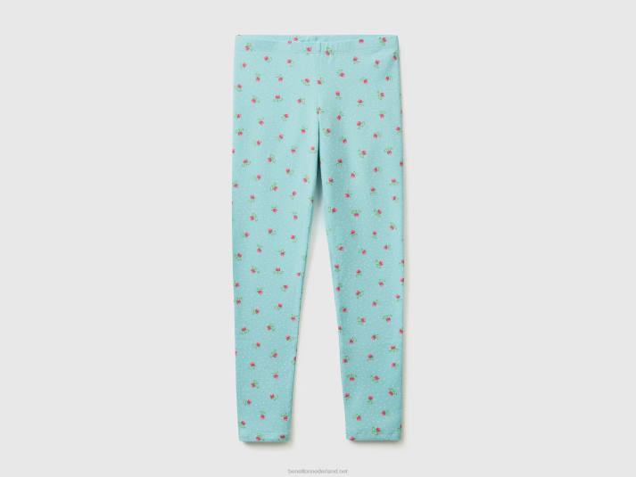 kinderen Benetton legging met patroonprint water 4R622603