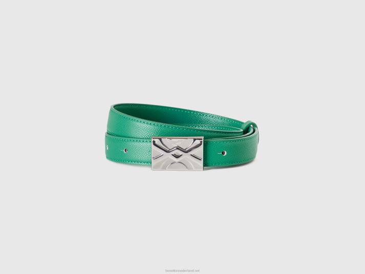 vrouwen Benetton dunne groene band groente 4R62737