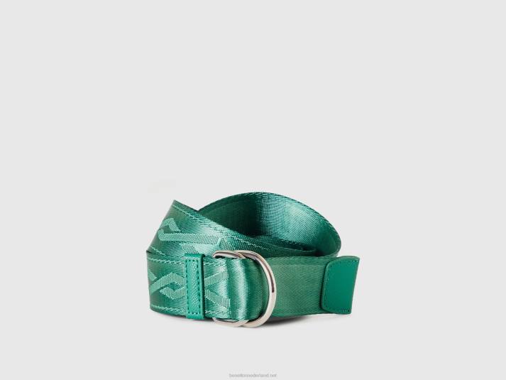 vrouwen Benetton groene band met dubbele ring groente 4R621524