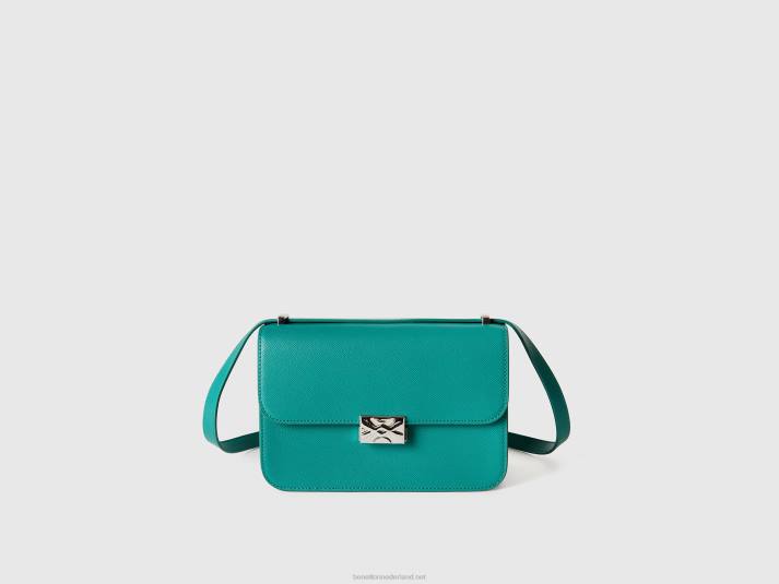 vrouwen Benetton grote groene tas groente 4R62781