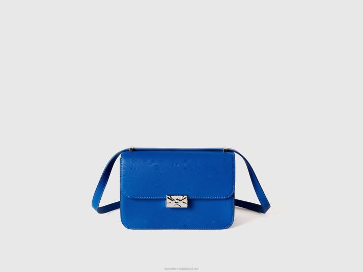 vrouwen Benetton grote korenbloem blauwe tas helderblauw 4R62721