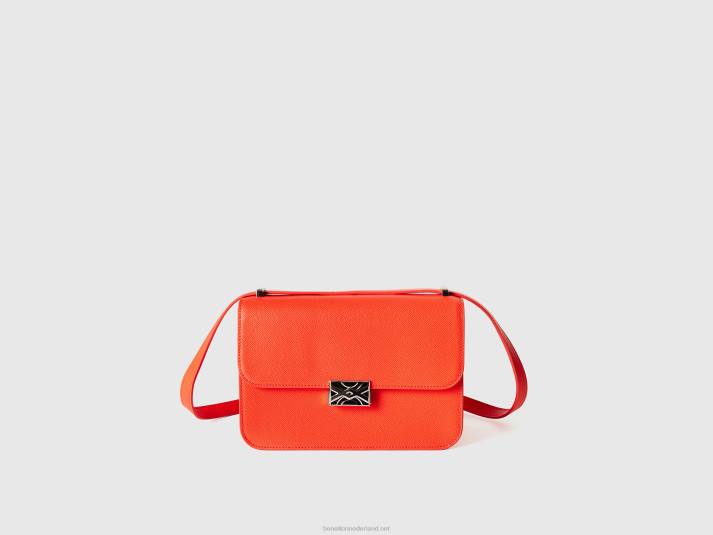 vrouwen Benetton grote oranje tas oranje 4R62782